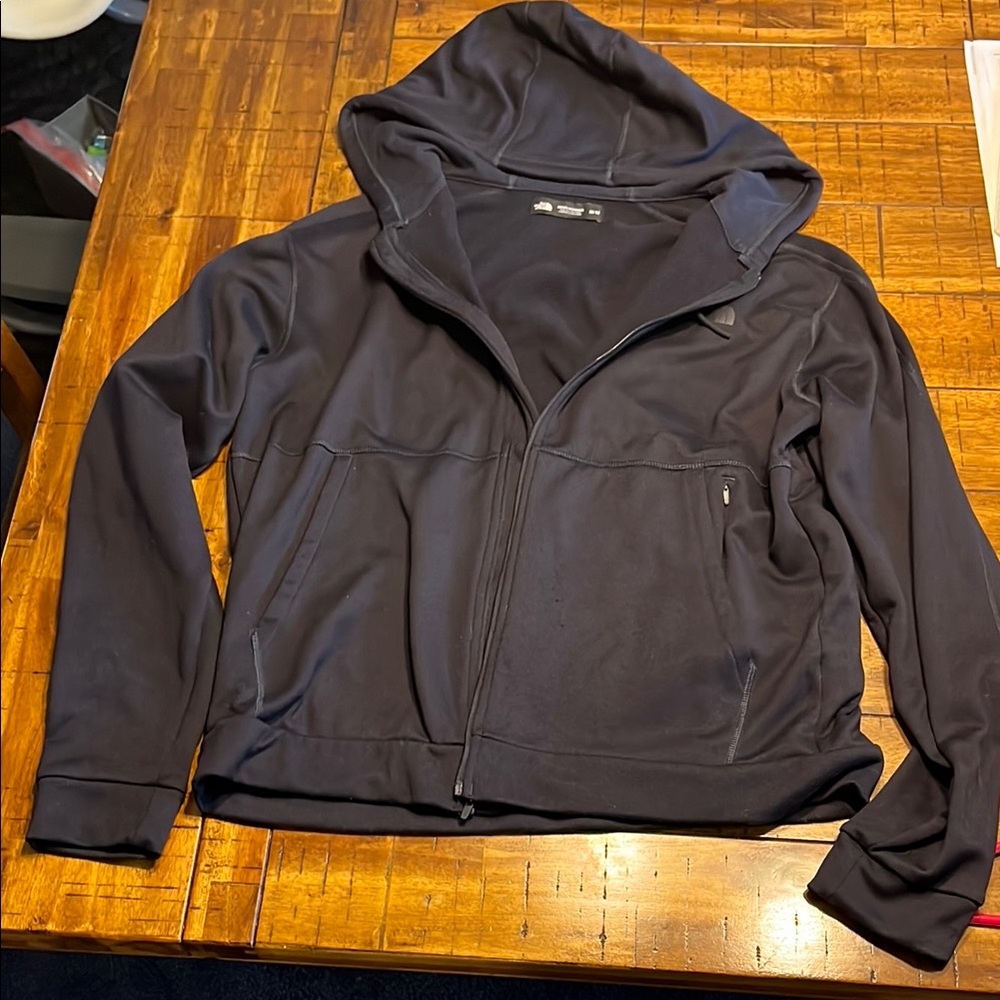 The North Face Dark Blue Hooded Sweatshirt